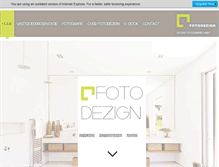 Tablet Screenshot of fotodezign.nl